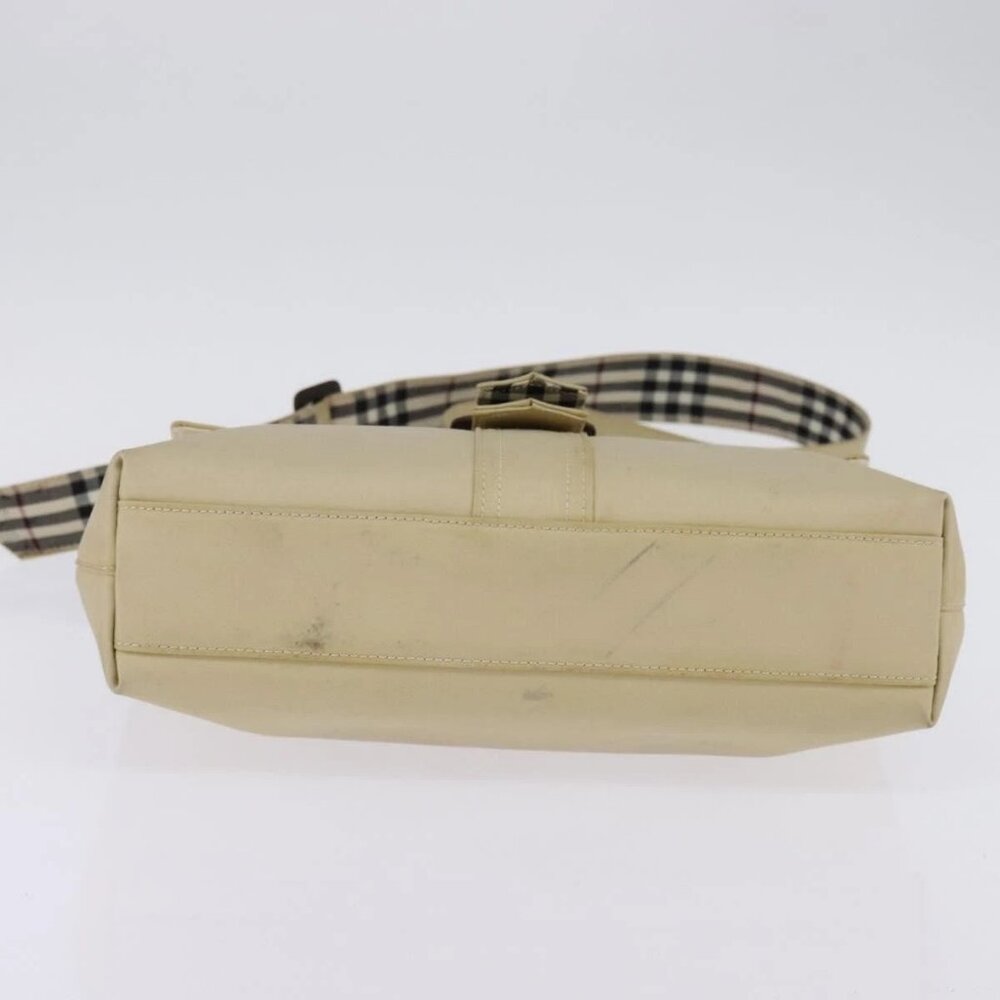 BURBERRY Shoulder Bag Canvas Beige Auth - Picture 8 of 16